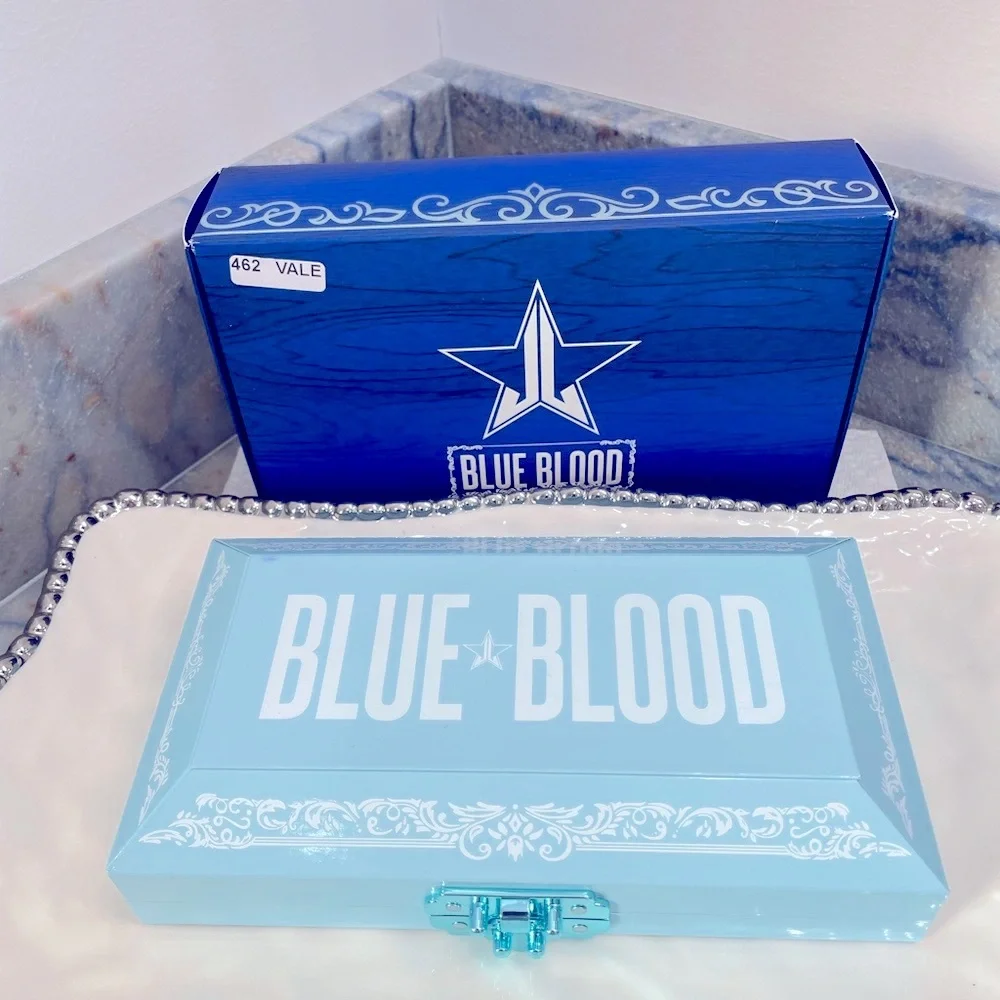 Jeffree Star Blue Blood Eyeshadow Palette with Box (18 shades) ~ NEW!